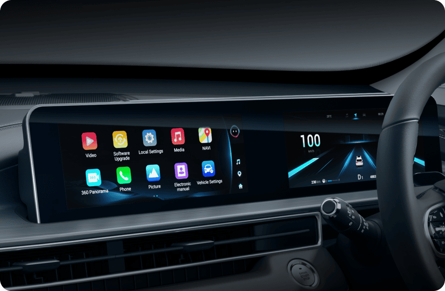 10.25 Inch Dual Screen
